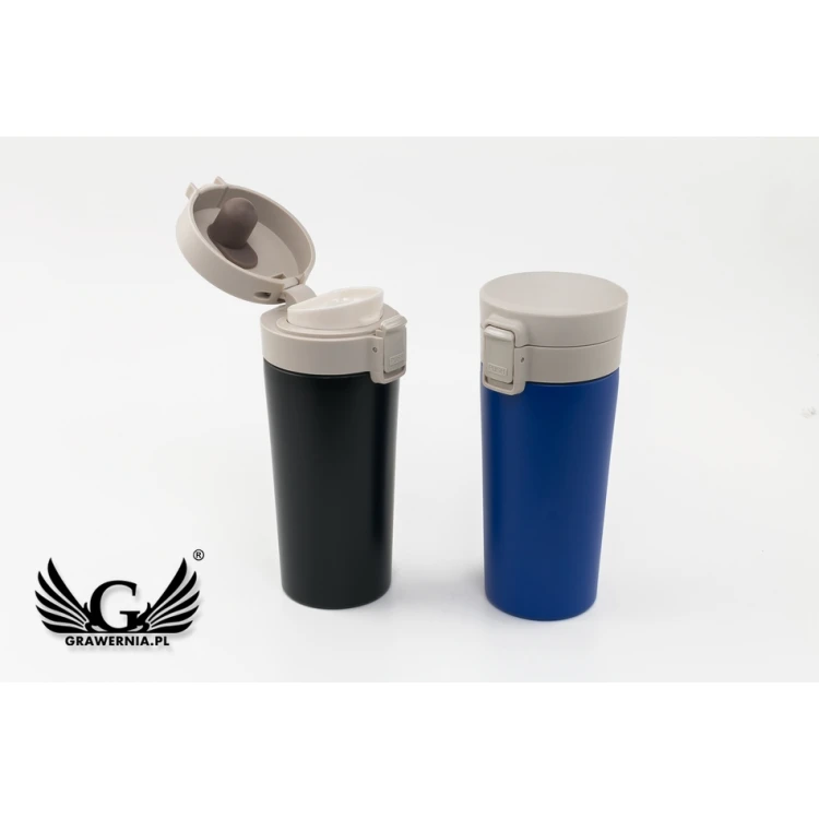 Kubek termiczny z grawerem - Star - 350ml - KUB024