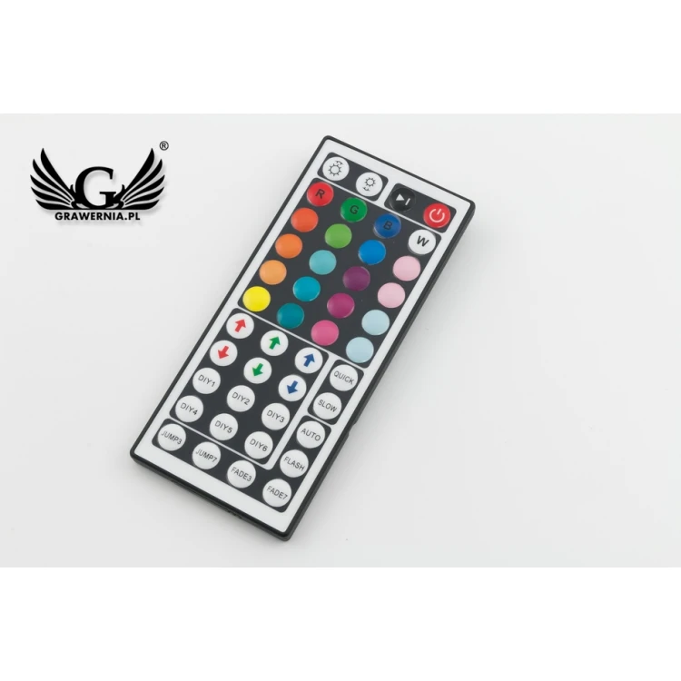 Lampa 3D LED RGB z dowolnym logotypem - sterowana z pilota - L3D020