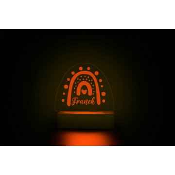 Lampa LED RGB Baby Boy - sterowana z pilota - LED027