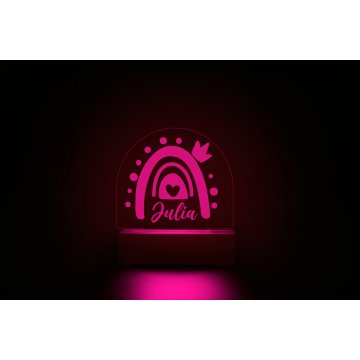 Lampa LED RGB Baby Girl - sterowana z pilota - LED028