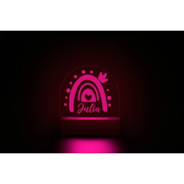 Lampa LED RGB Baby Girl - sterowana z pilota - LED028