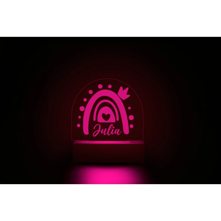 Lampa LED RGB Baby Girl - sterowana z pilota - LED028