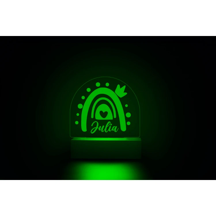 Lampa LED RGB Baby Girl - sterowana z pilota - LED028