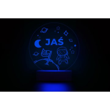 Lampa LED RGB Kosmos - sterowana z pilota - LED022