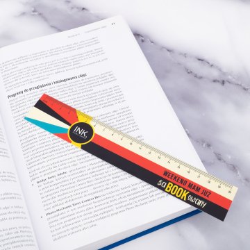 Weekend mam już zaBOOKowany - zakładka do książki z Twoim logo - zestaw 100 sztuk - ZAK026