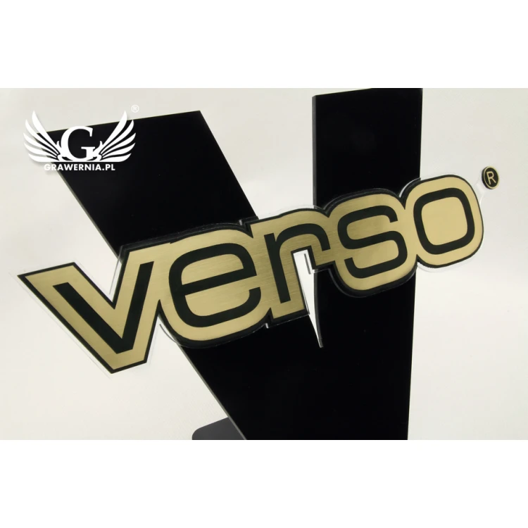 LOGO STAND - opracowanie indywidualnego stojaka - model LS002