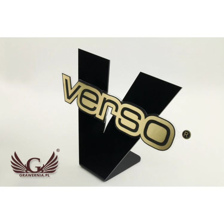 LOGO STAND - opracowanie indywidualnego stojaka - model LS002