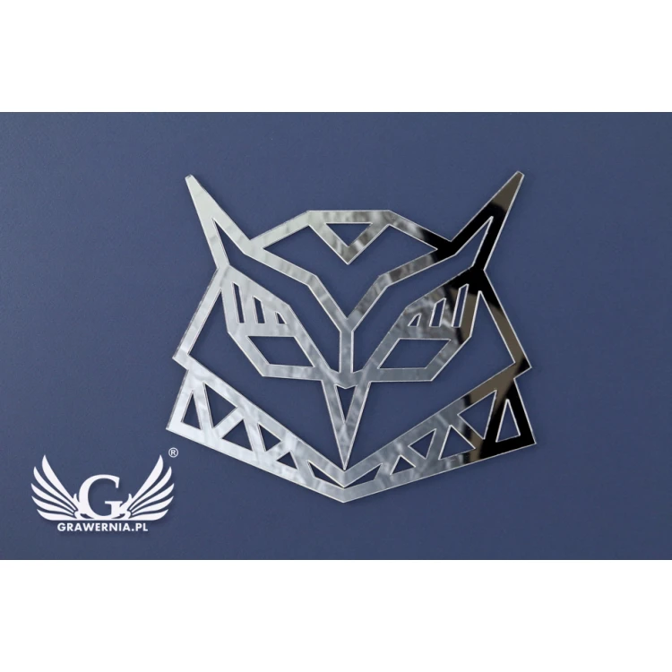 Lustro dekoracyjne akrylowe - SOWA - LDK001