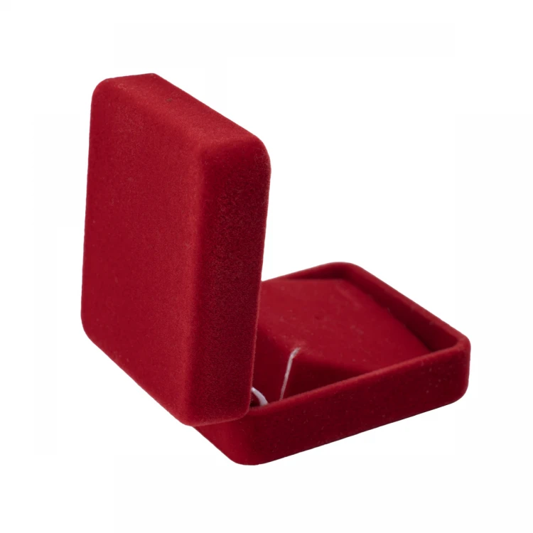 Małe etui czerwone do pinsów metalowych - wym: 45x51x24mm - ET061