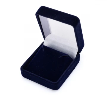 Małe etui granatowe do pinsów metalowych - wym: 45x51x24mm - ET060