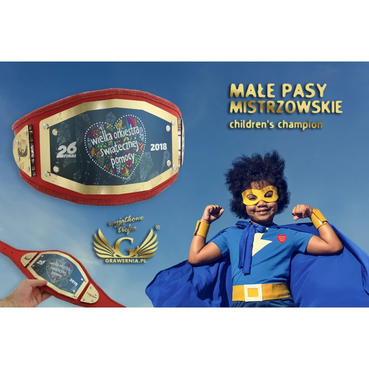 Mały Pas Mistrzowski Champion  - MP003