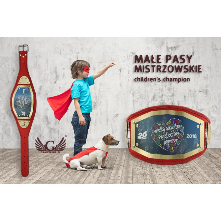 Mały Pas Mistrzowski Champion  - MP003