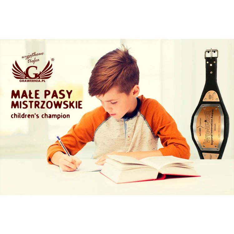 Mały Pas Mistrzowski Champion Biznesu - MP001