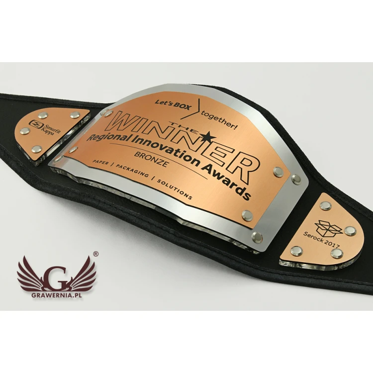 Mały Pas Mistrzowski Champion Biznesu - MP001