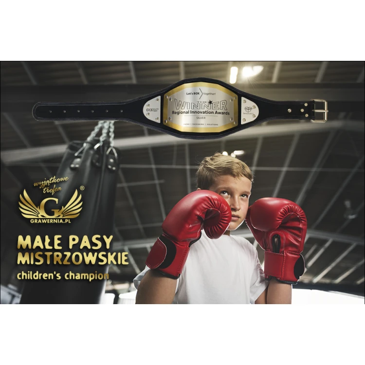 Mały Pas Mistrzowski Champion Biznesu - MP002