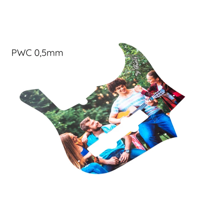 Pickguard maskownica do gitary basowej z Twoim dowolnym nadrukiem - MGB001