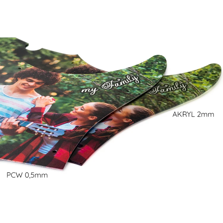 Pickguard maskownica do gitary basowej z Twoim dowolnym nadrukiem - MGB005