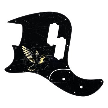 Pickguard maskownica do gitary basowej z dowolnym nadrukiem - MGB011