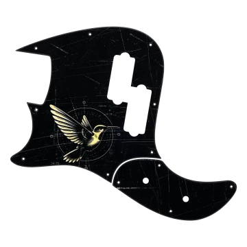 Pickguard maskownica do gitary basowej z dowolnym nadrukiem - MGB011