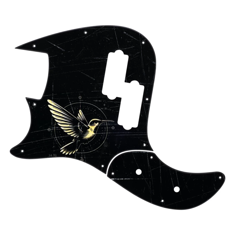 Pickguard maskownica do gitary basowej z dowolnym nadrukiem - MGB011