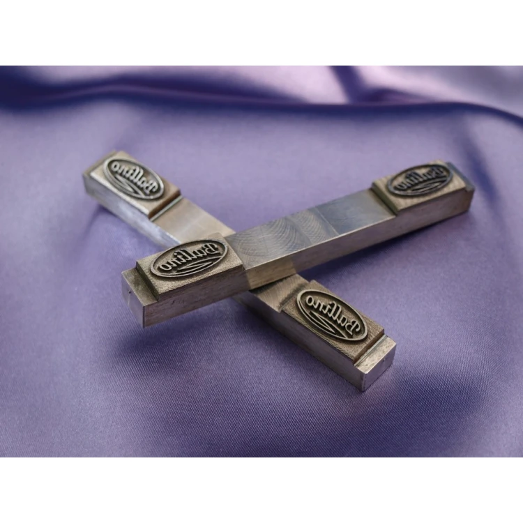 Matryca / stempel stalowy 20x10,2mm głębokość graweru około 1mm