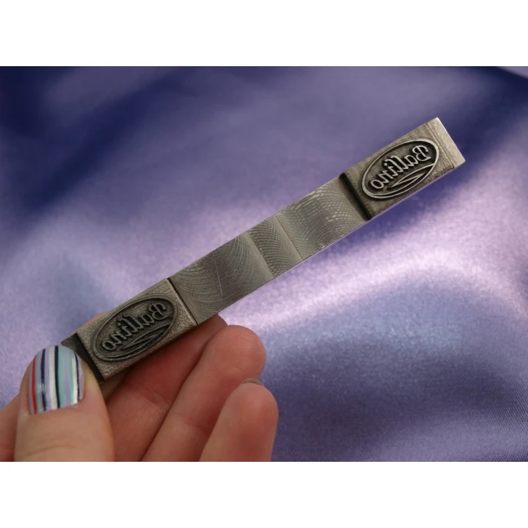 Matryca / stempel stalowy 20x10,2mm głębokość graweru około 1mm