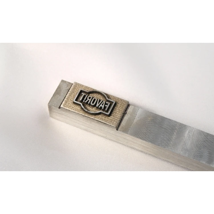 Matryca / stempel stalowy 20x10,2mm głębokość graweru około 1mm