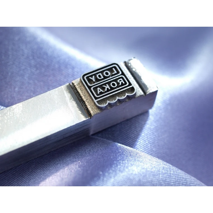 Matryca / stempel stalowy 20x20mm głębokość graweru około 1mm