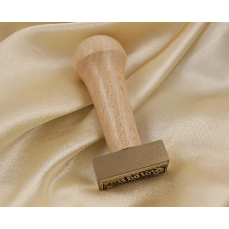 Matryca / stempel z mosiądzu 43x19mm głębokość graweru około 1,5mm