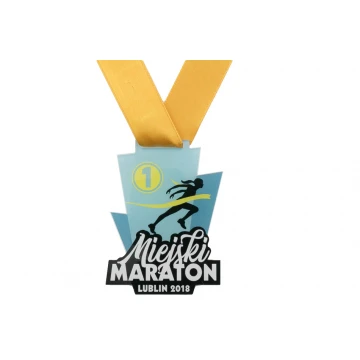 Medal akrylowy - Maraton - wymiary: 70x93mm - druk UV - MGR066