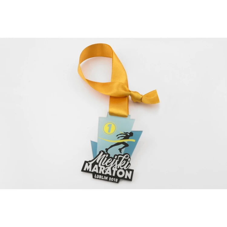 Medal akrylowy - Maraton - wymiary: 70x93mm - druk UV - MGR066