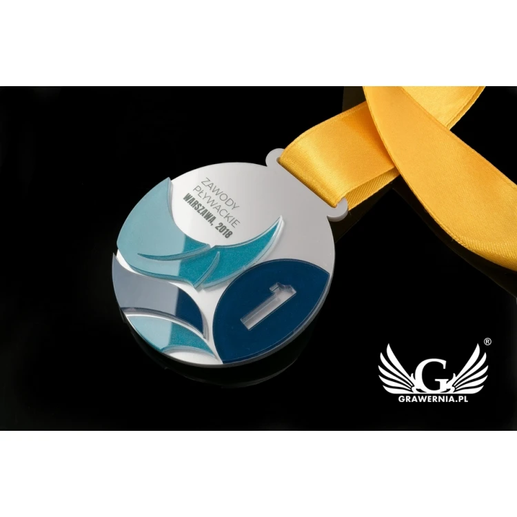 Medal Premium - Pływactwo - średnica: 70mm - MGR069