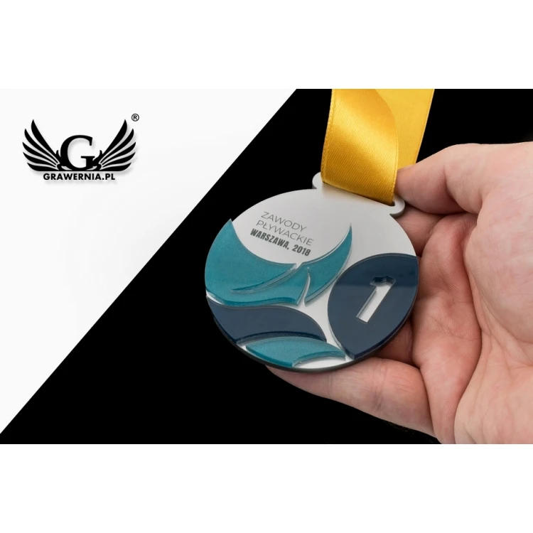 Medal Premium - Pływactwo - średnica: 70mm - MGR069