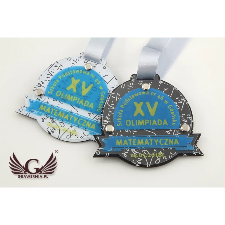 Medal drewniany Prymus - średnica 97mm - druk UV - MGR005