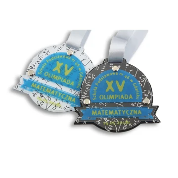 Medal drewniany Prymus - średnica 97mm - druk UV - MGR005