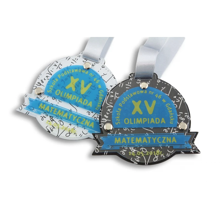 Medal drewniany Prymus - średnica 97mm - druk UV - MGR005