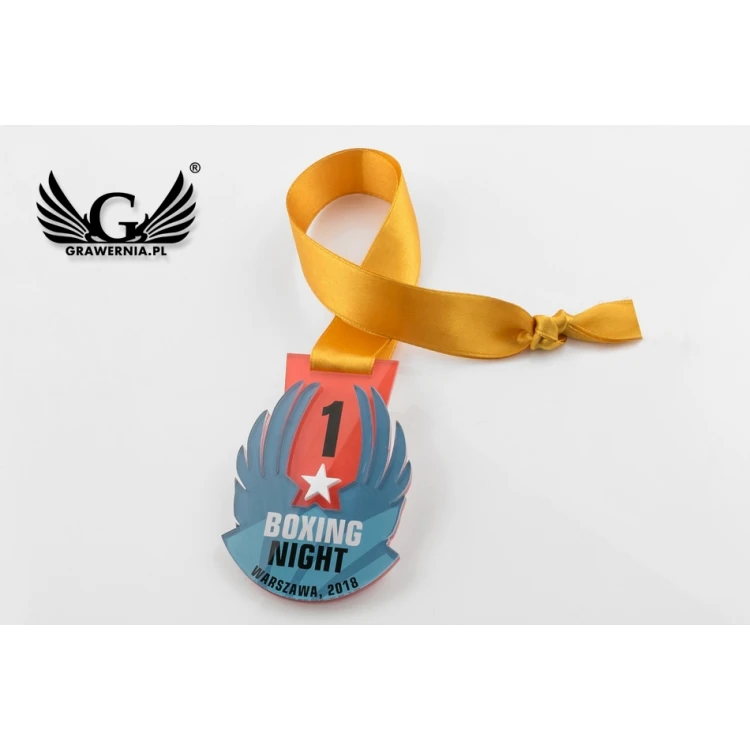 Medal Premium - Boxing - wymiary: 67x96mm  - MGR072