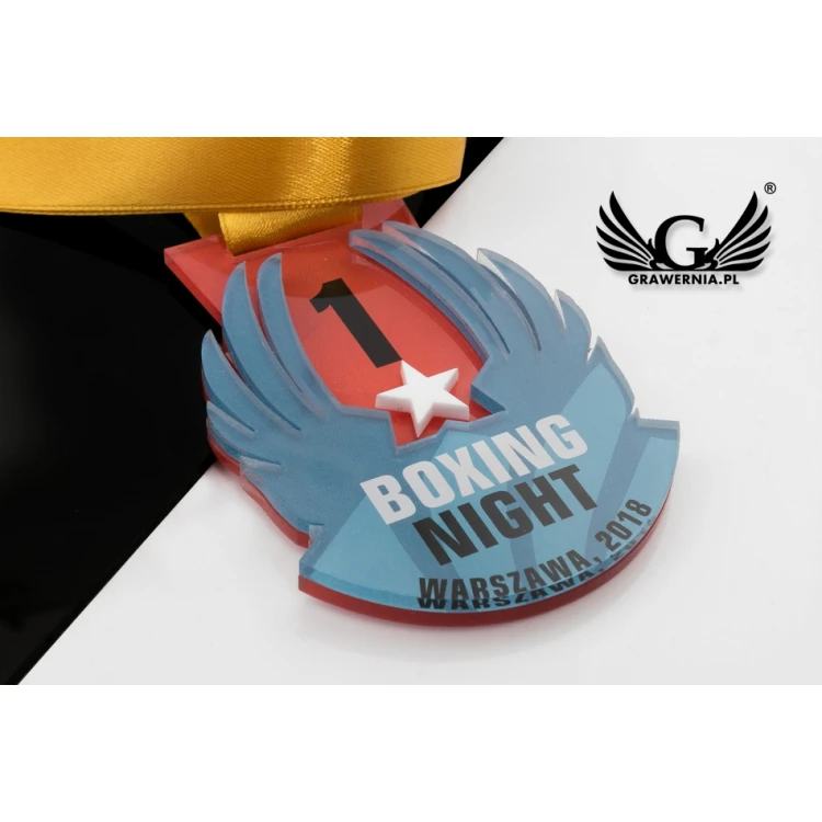 Medal Premium - Boxing - wymiary: 67x96mm  - MGR072