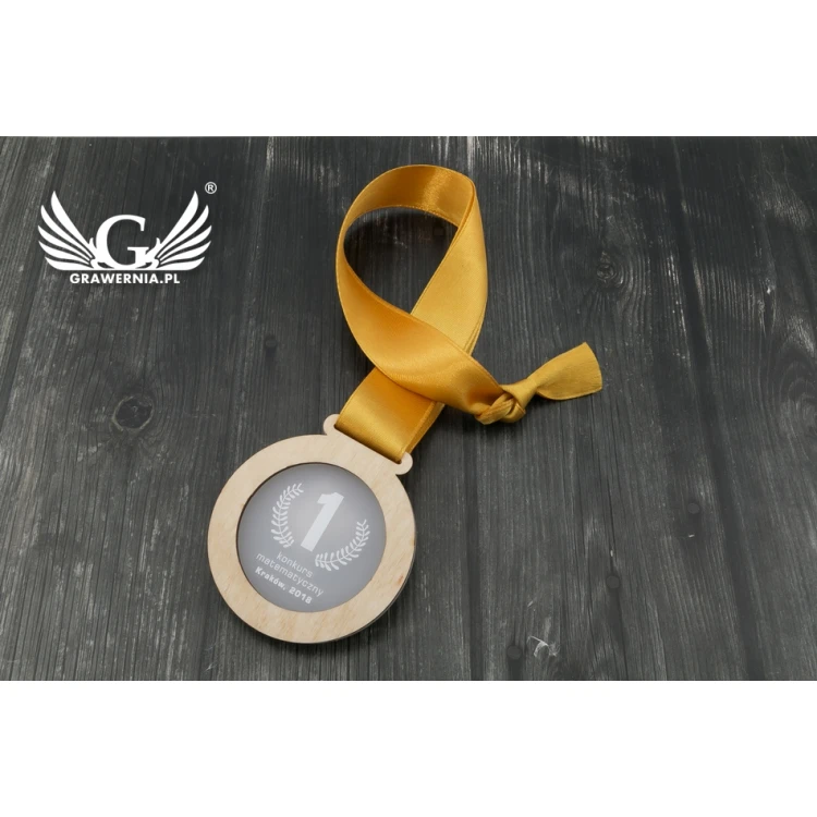 Medal Premium - Pitagoras - średnica: 70mm - druk UV - MGR063