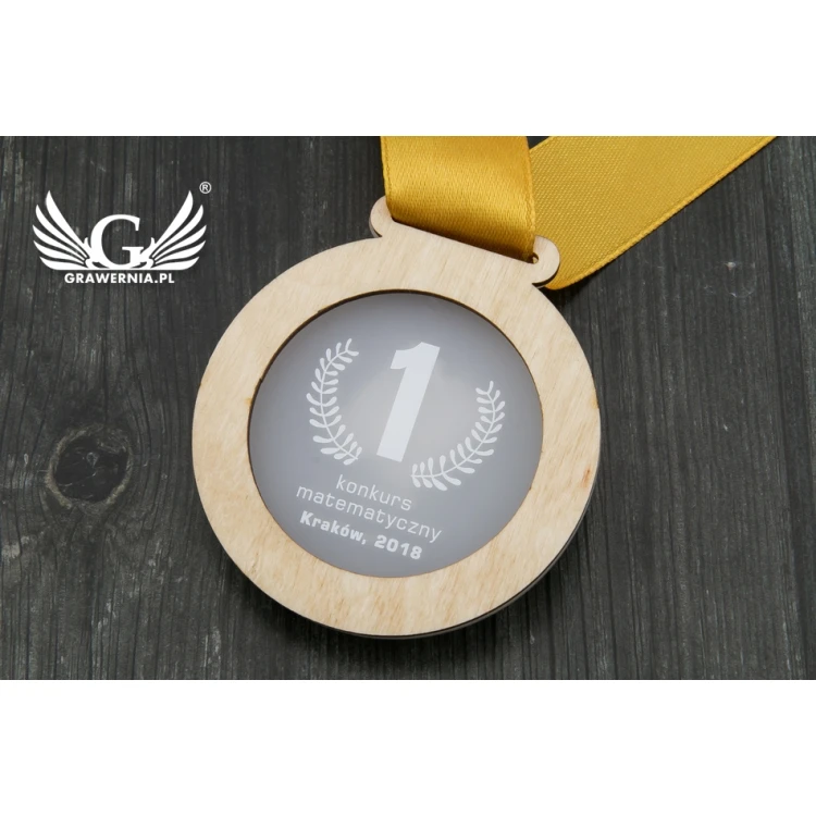 Medal Premium - Pitagoras - średnica: 70mm - druk UV - MGR063