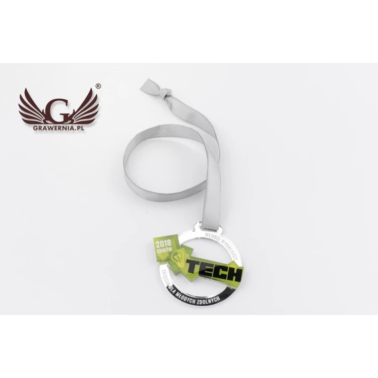 Medal Premium - Geniusz - wymiary: 68x65mm - MGR077