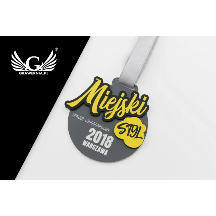 Medal Premium - Punk - wymiary: 65x65mm - MGR074