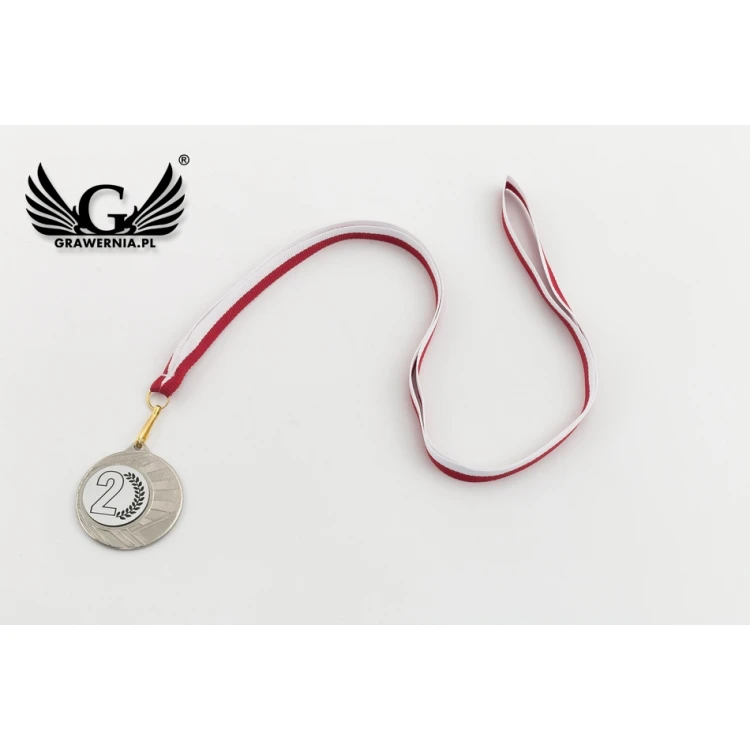 Medale metalowe z grawerowanym emblematem - średnica 40mm - ME0040