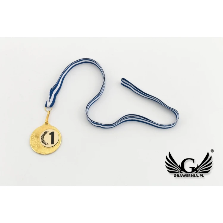 Medale metalowe z grawerowanym emblematem - średnica 40mm - ME0240
