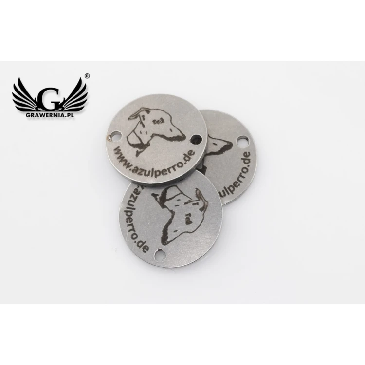 Metki stalowe na odzież - wymiary: 13x13mm - ME14