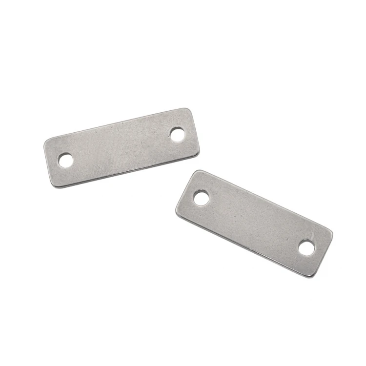 Metki stalowe na odzież - wymiary: 20x7mm - ME18