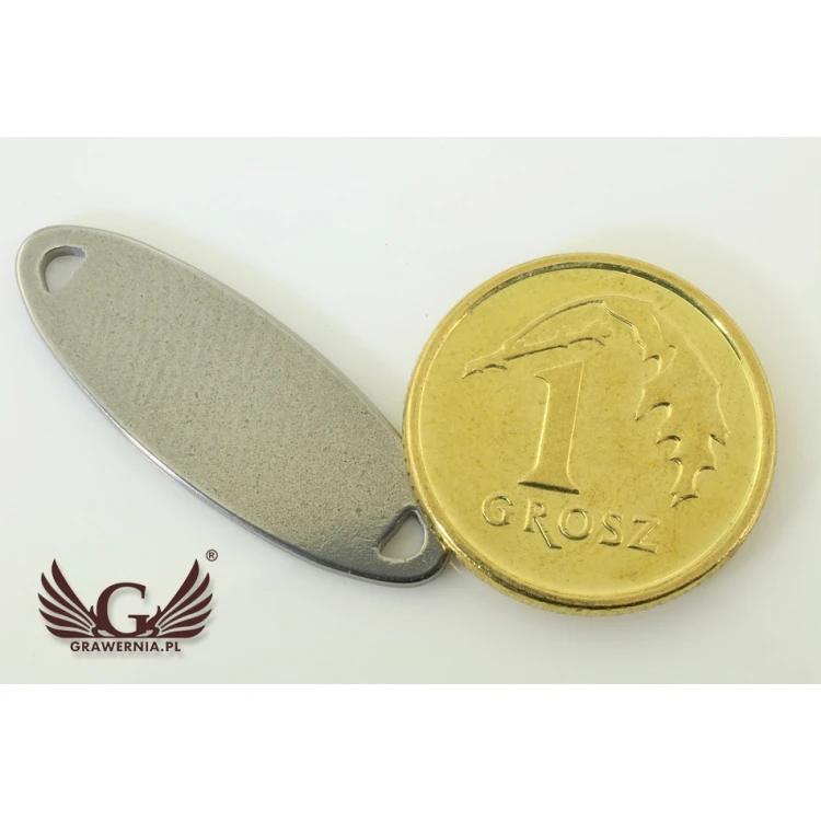 Metki stalowe na odzież - wymiary: 23x8mm - ME6