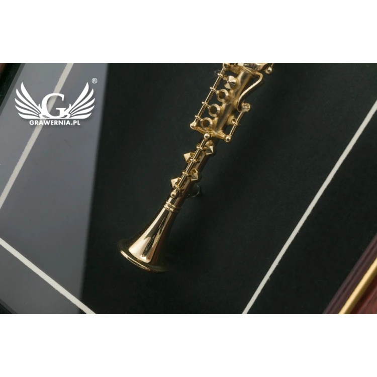 Mini klarnet w ramce - model MKL001