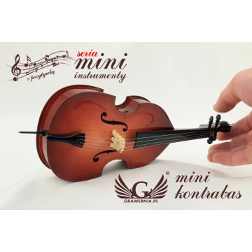 Mini kontrabas z futerałem - model MBS1