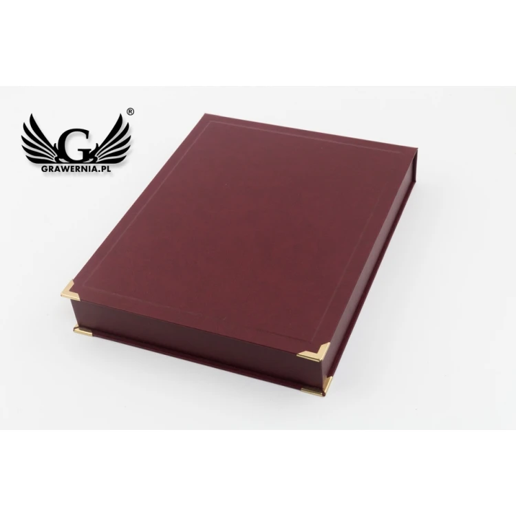Dyplom myśliwski - Mini Tarcza w eleganckim etui - NAT021